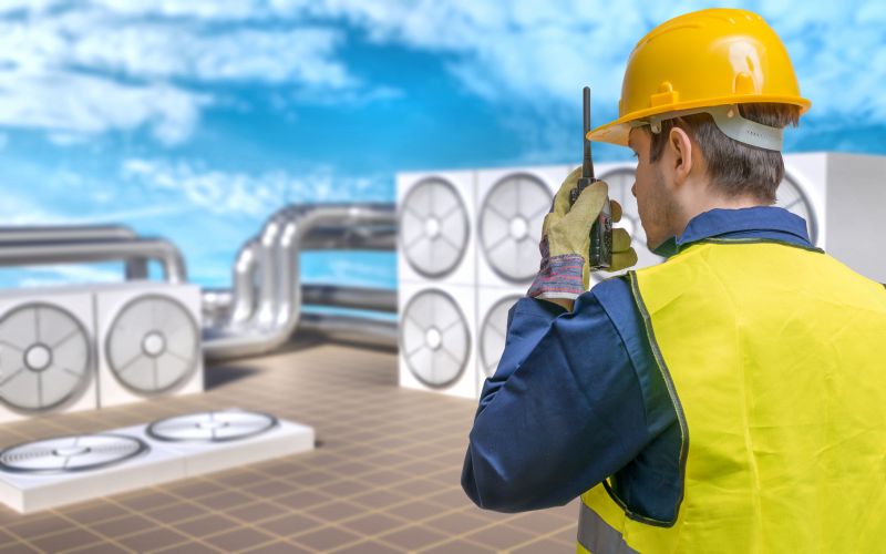 Ceiling Heat Installation